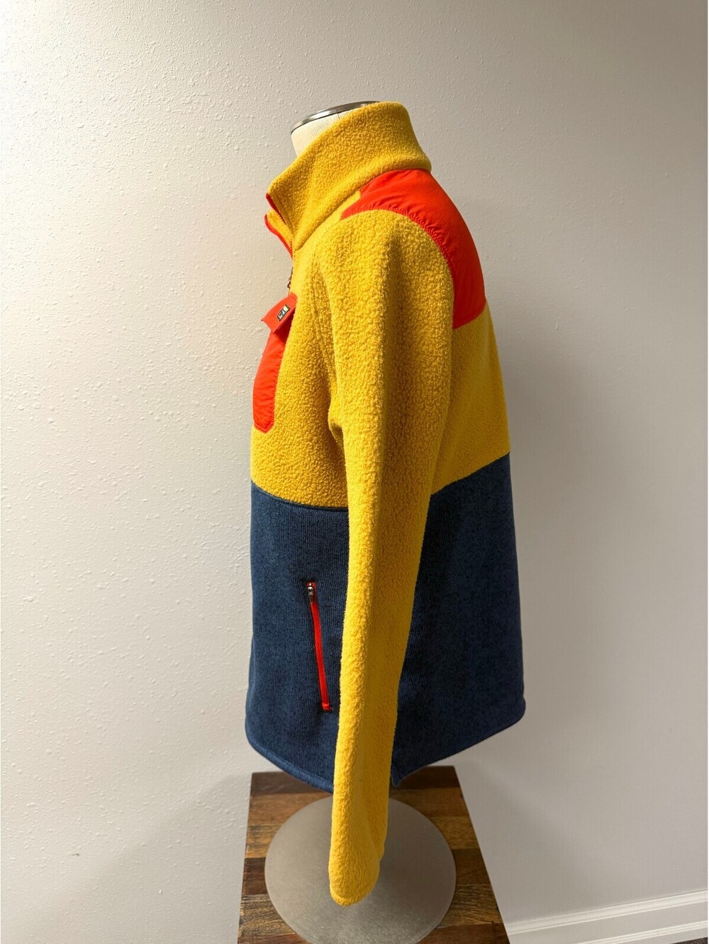 L.L.Bean Sweater Fleece Sherpa Hybrid Pullover - Picture 4 of 10